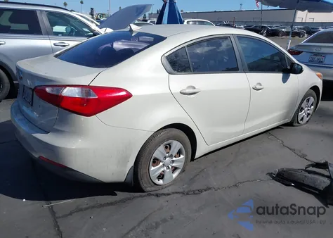 2014 Kia Forte Lx from USA, damaged, VIN KNAFK4A68E5182343